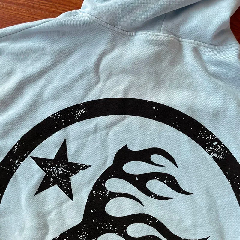 Sky Blue Comfort Hoodie
